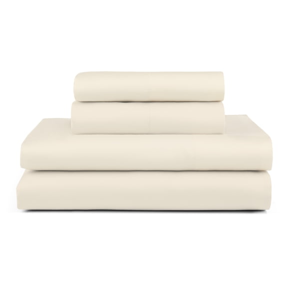 Allswell 4-Piece Soft & Silky Luxury 100% TENCEL™ Sheets Set, Vanilla Dream, Queen