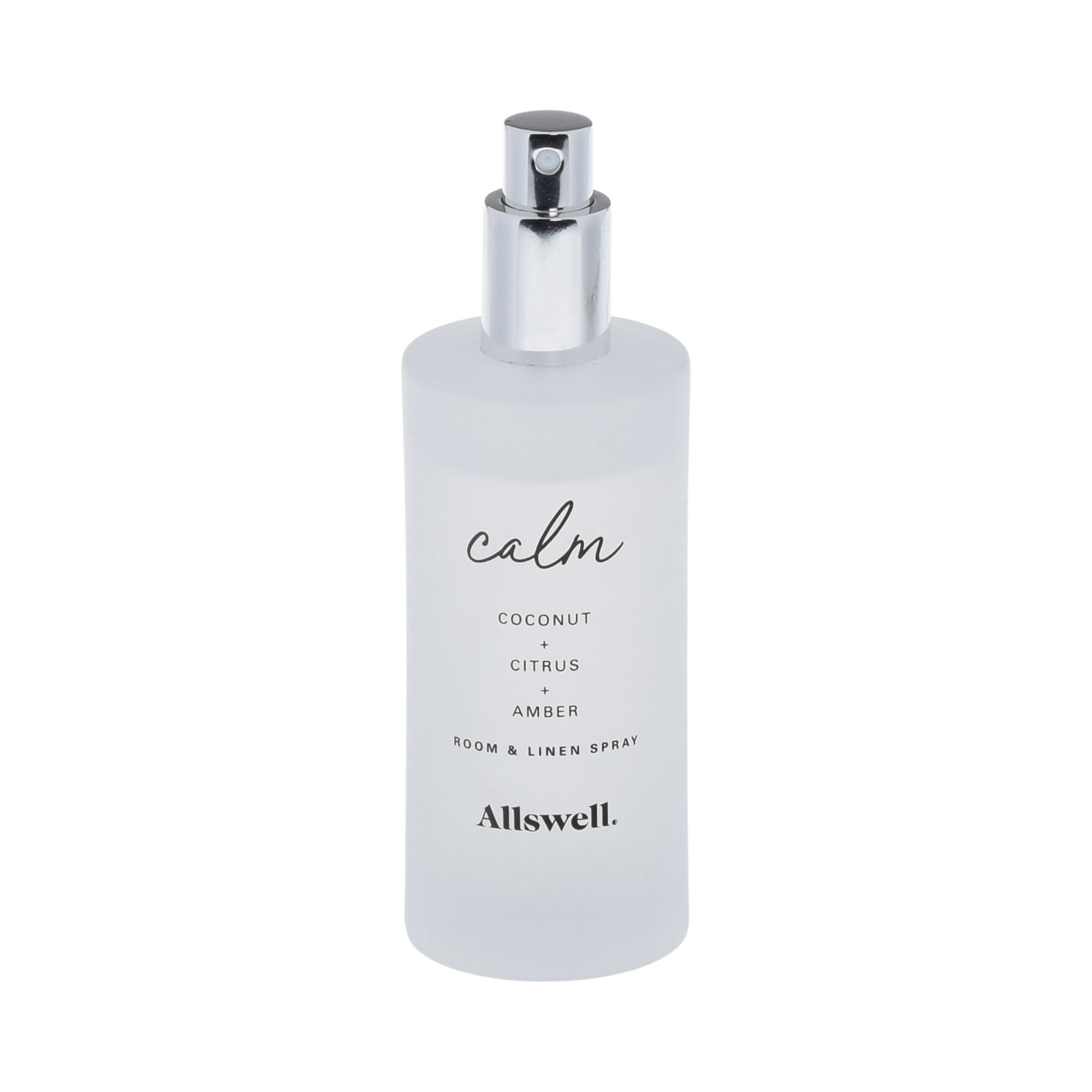 Allswell Calm (Coconut + Citrus + Amber) Scented Room and Linen Spray 3.4 Fl Oz (100mL).