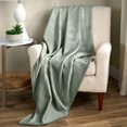 thumbnail image 1 of Allswell TENCEL™ Lyocell and Cotton Blend Throw, Smoke Gray, 52" x 72", 1 of 5