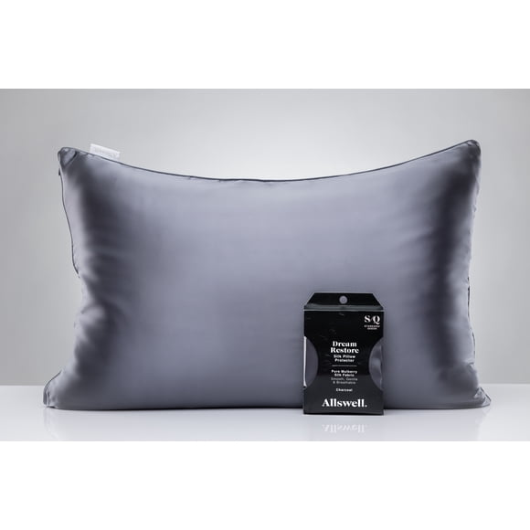 Allswell Dream Restore Silk Pillow Protector with Zipper Closing