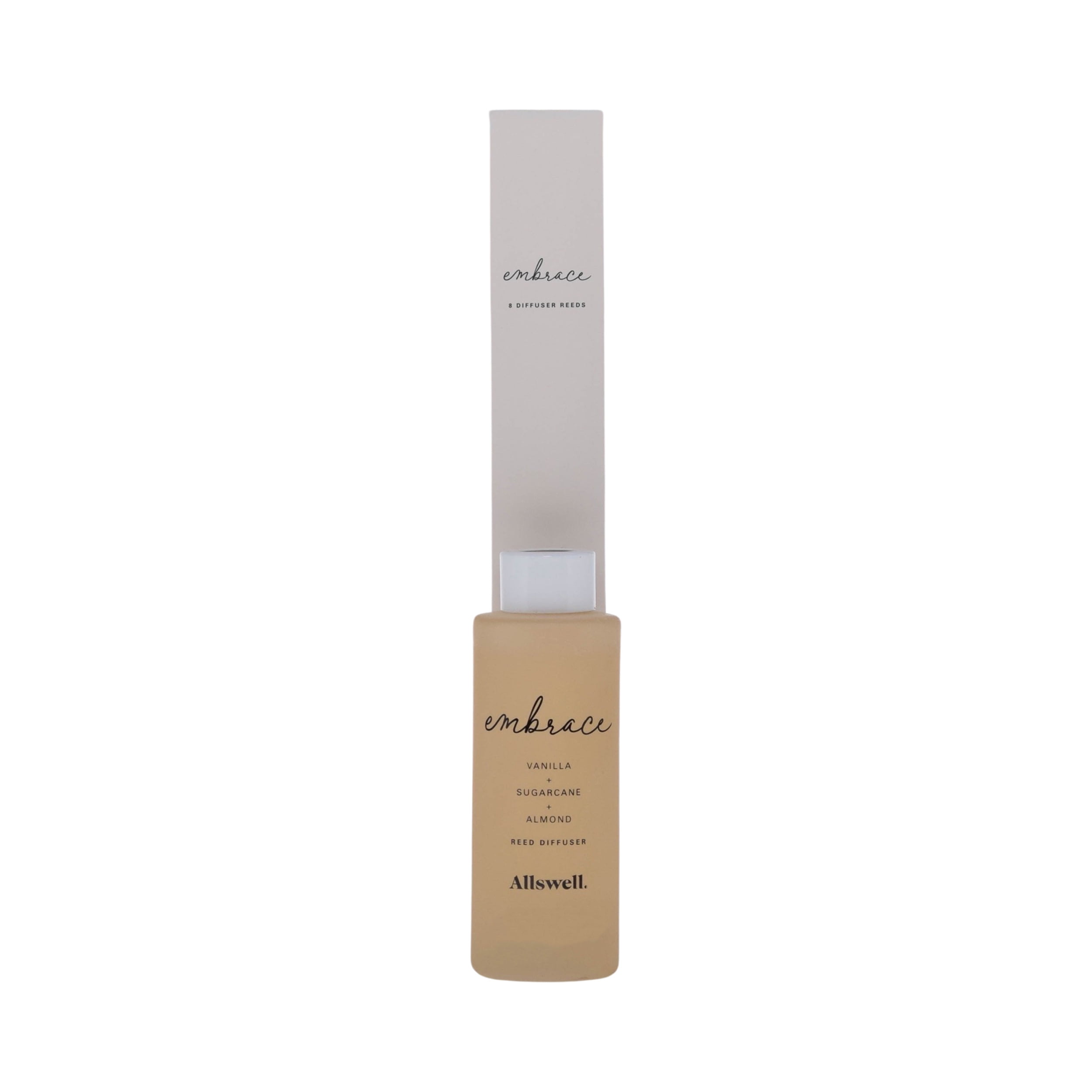 Allswell Embrace ( Vanilla + Sugar cane + Almond) Reed Diffuser 90ml