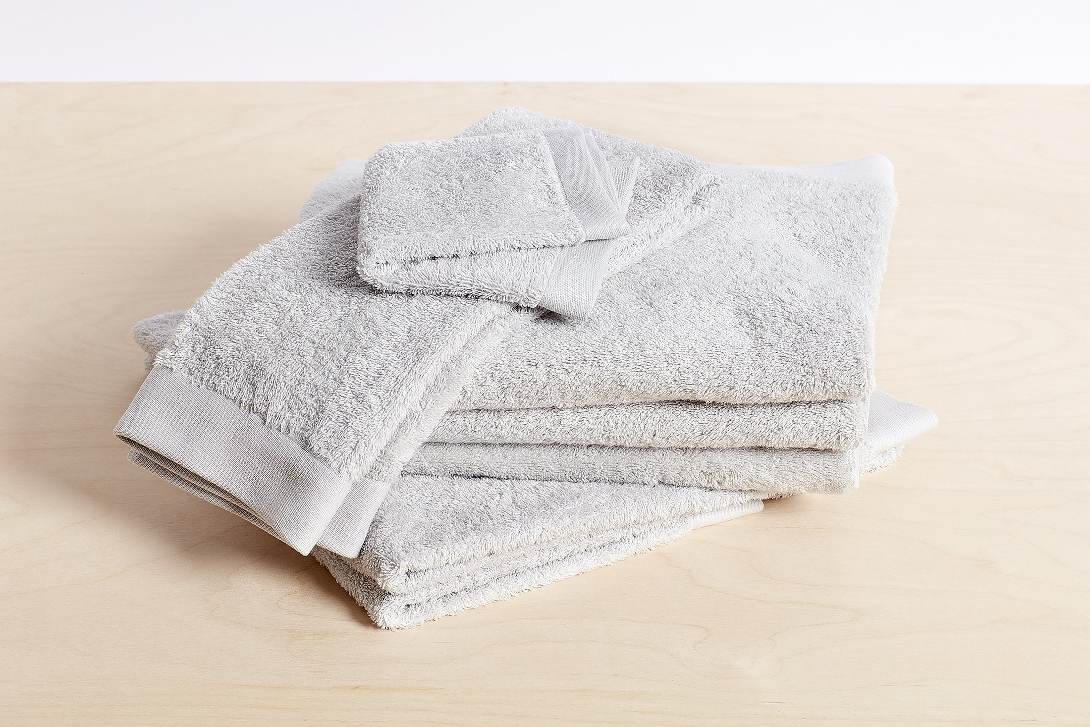 Haven Organic Cotton Terry Hand Towel - Sky Grey, 1 ct - Kroger