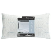 Allswell Extra Firm Adjustable Memory Foam Standard Bed Pillow