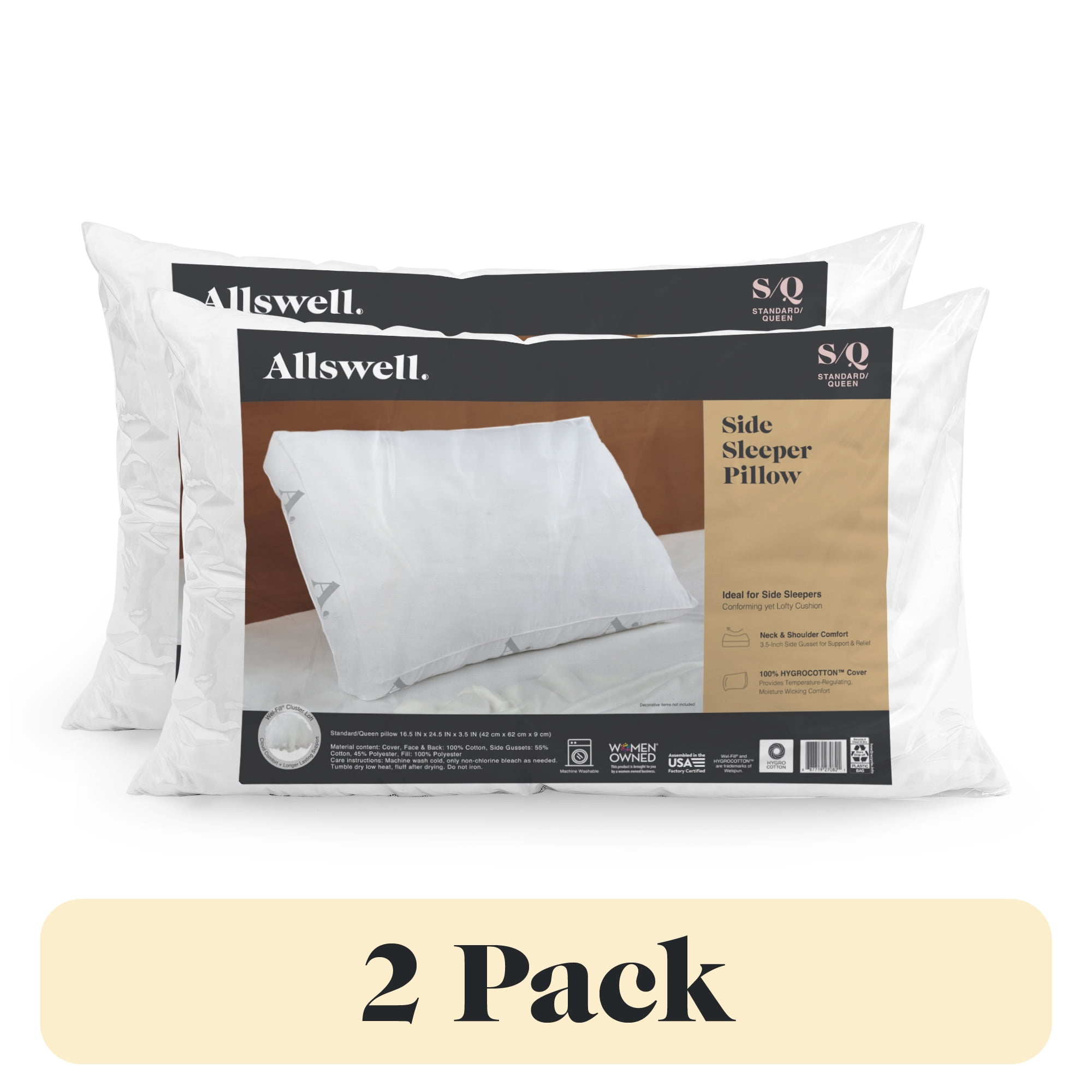 Allswell Side Sleeper Pillow