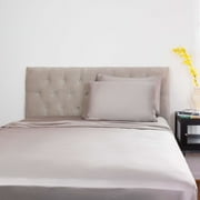 Allswell Soft & Silky Beige Viscose from Bamboo Sateen Pillowcases, King (2 Count)
