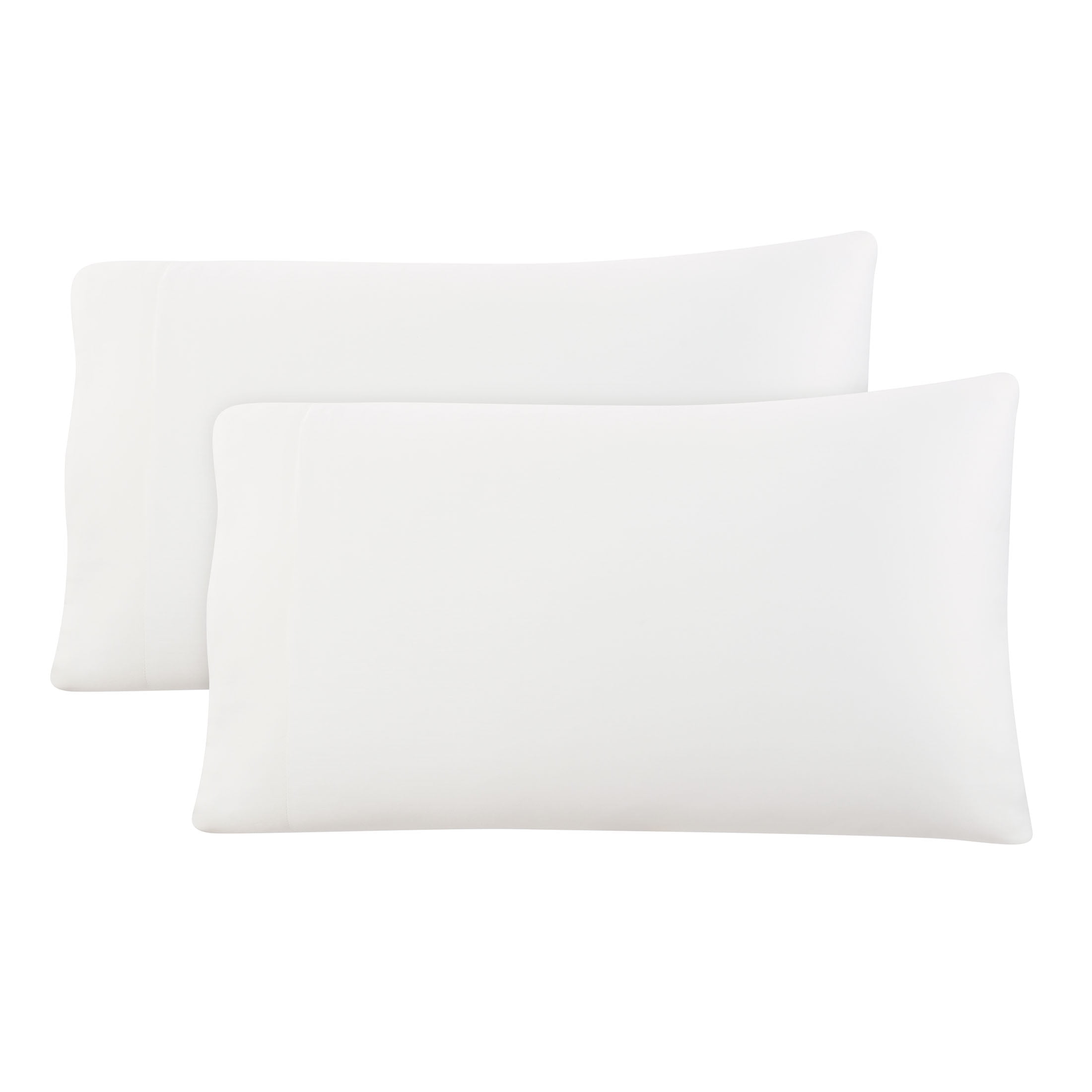 Allswell Soft & Silky Bleached Linen Rayon Derived from Bamboo Sateen Pillowcases, King (2 Count)