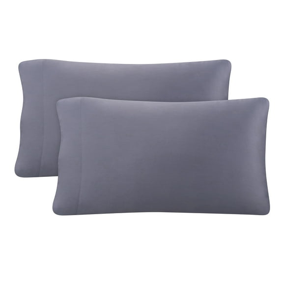 Allswell Soft & Silky Shark Viscose from Bamboo Sateen Pillowcases, Standard/Queen (2 Count)