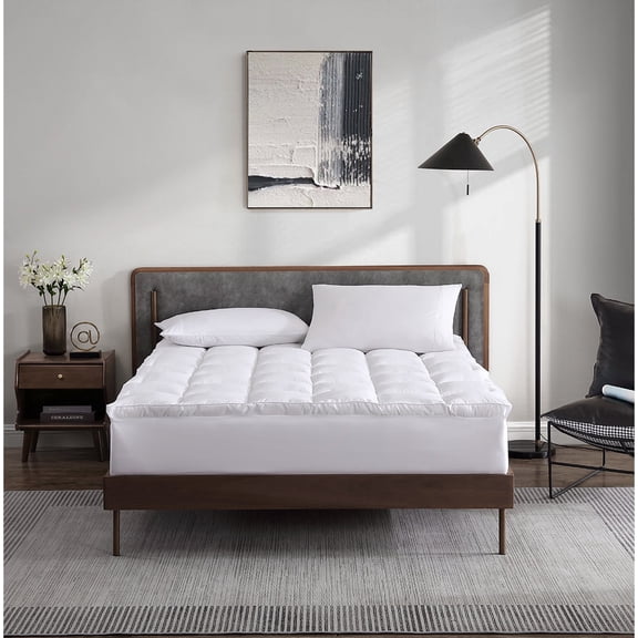 Allswell Ultra Plush Pillow Top Mattress Topper, King