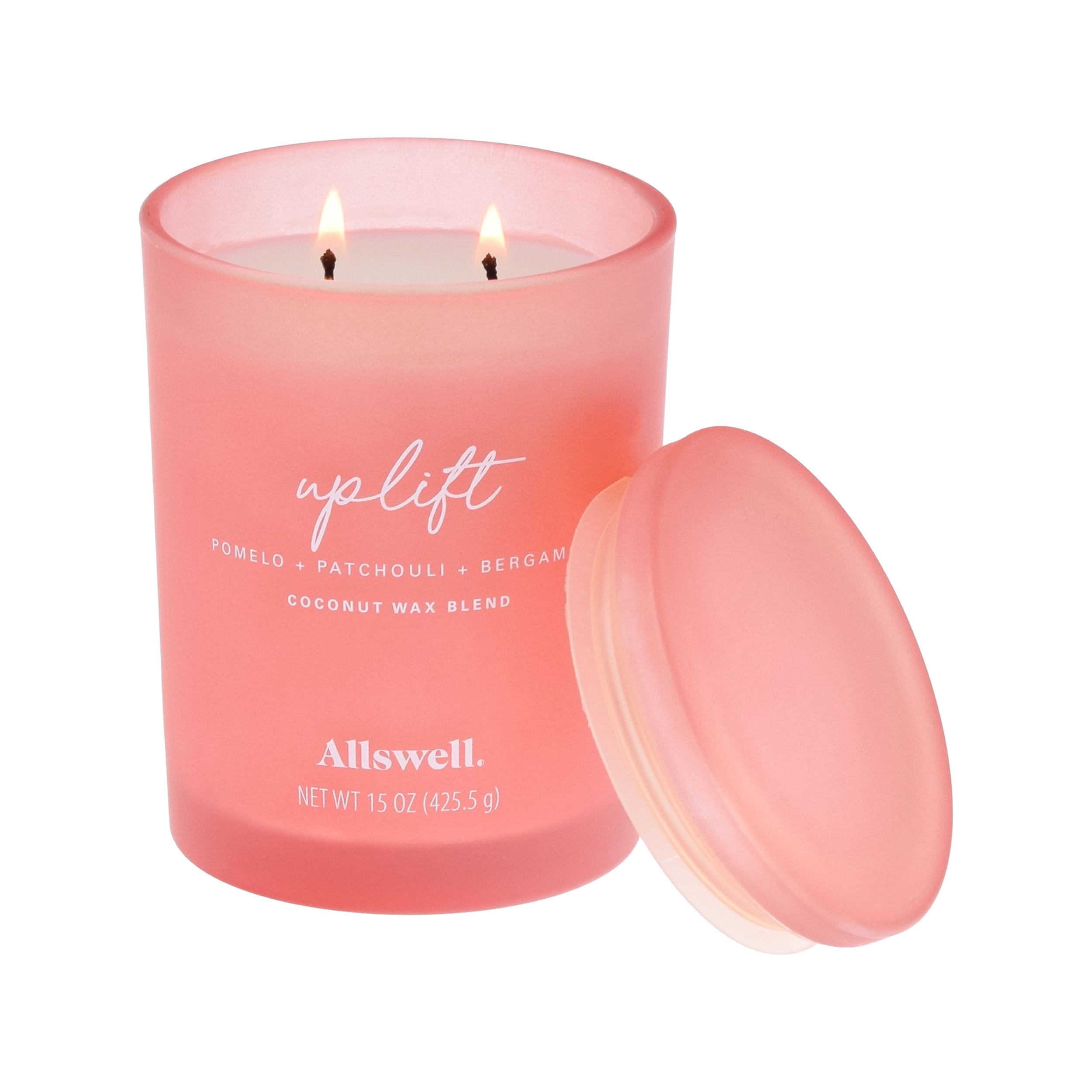 candle✣candle Allswell Zen 15oz 2-Wick Scented Spa Candle - Hinoki Cedar