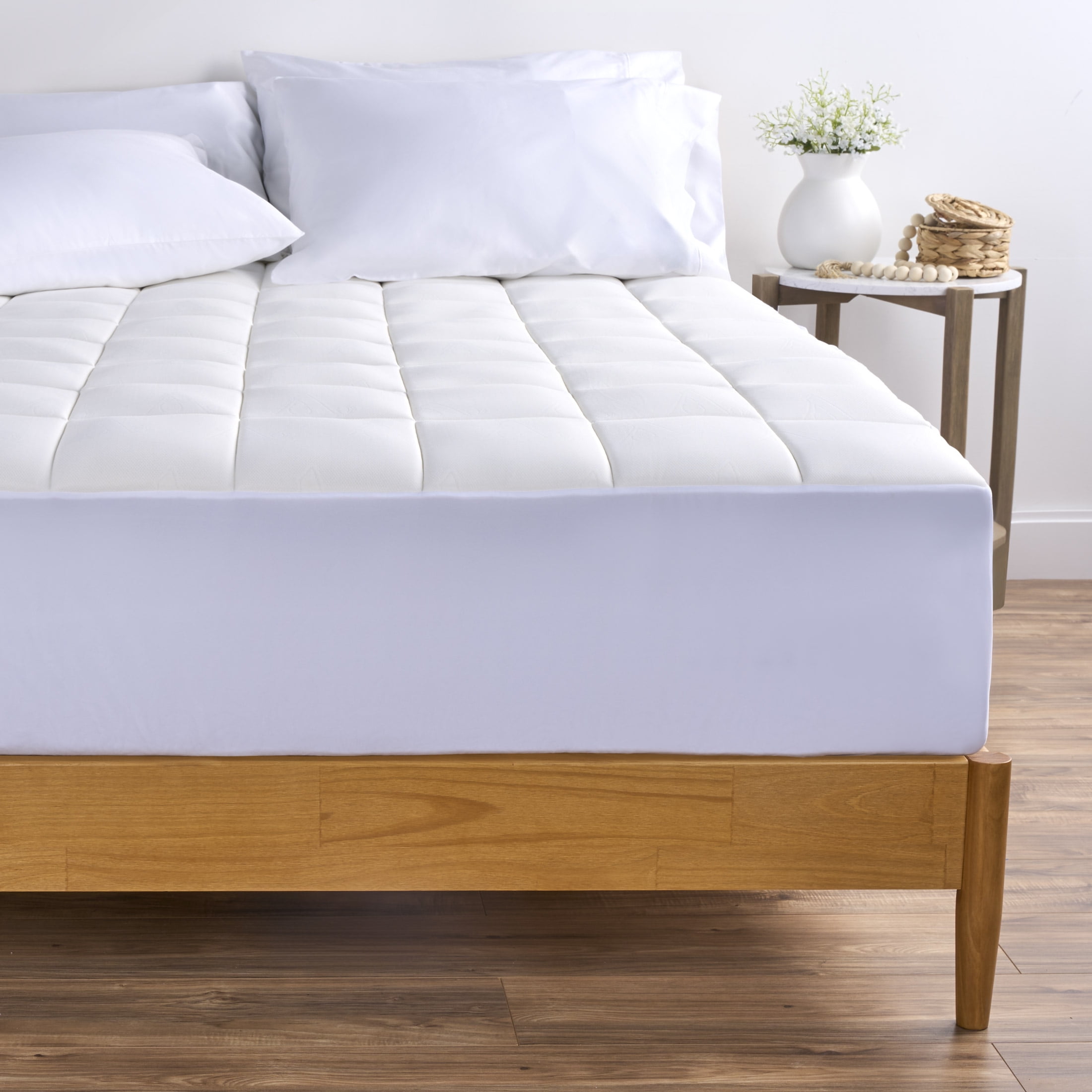 Allswell Washable Gel Memory Foam Mattress Pad King