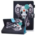 thumbnail image 1 of Alltech 7 inch Tablet Universal Case, Slim Wallet Stand Flip Cute Cover Case for Samsung Galaxy Tab/HDX 7 /HD 7/ Oasis/Onn/Lenovo/Dragon Touch/Vankyo MatrixPad/Android Tablet 7 Inch, Elephant, 1 of 5