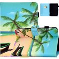 thumbnail image 1 of Alltech Fire HD 8 Plus Case, Fire HD 8 10th Generation Case 2020 Released) Slim Fit Shockproof Flip Cover Auto Sleep Wake Protective Anti-scratch TPU Cover for Amazon Fire HD 8 Plus, Beach, 1 of 13