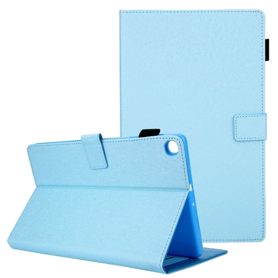Allteych Galaxy Tab A 10.1 Case 2019 SM-T510 T515, Premium PU Leather Slim Folio Multi Angle Viewing Stand Lightweight Shockproof Case Cover for Samsung Galaxy Tab A 10.1 Inch 2019, Blue