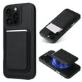 thumbnail image 1 of Alltyechgroup Slim Shockproof Phone Case for iPhone 15 Pro Max, 2-in-1 Wallet Case with Detachable Magnetic Card Holder, Compatible with MagSafe & Car Mount Cover, Black, 1 of 9