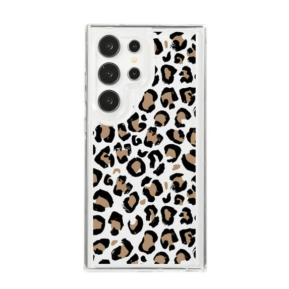 Alltyechgroup Stylish Case for Samsung Galaxy A25 5G, Slim Fit Soft TPU Bumper Rugged Shockproof Anti-Scratch Luxury Anti-Slip Phone Case Cover for Samsung Galaxy A25 5G, Pink Leopard Print