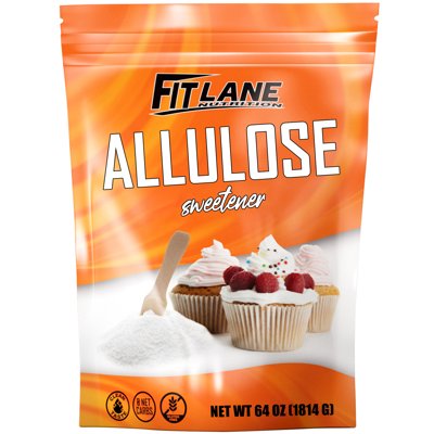 Allulose Sweetener 4 LBS, Zero Net Carb Natural Keto Sugar Substitute by Fit Lane Nutrition