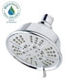 thumbnail image 1 of Allura 5-Spray 4.5 in. Fixed Showerhead in Polished Chrome - 1.75 GPM, 1 of 1
