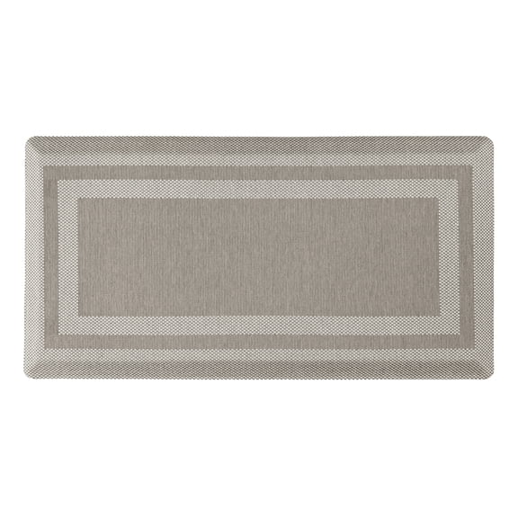 Allure Extra Comfort Anti Fatigue Mat 20x39 - Border - Beige