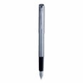 thumbnail image 1 of Allure Fountain Pen, Fine Point , Blue Ink, Silver/Black Barrel | Bundle of 5, 1 of 4