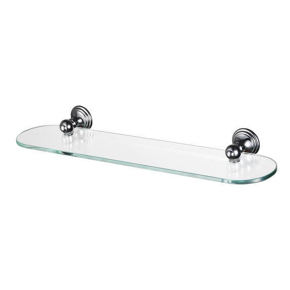 Allure Glass Shelf Chrome