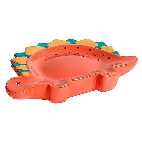 Allure Home Creation Dinosaur 4-Piece Ceramic Bathroom Accessory Set