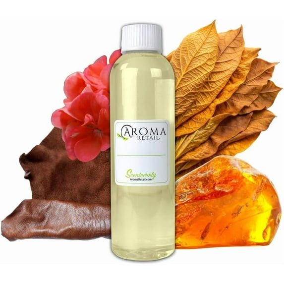 Allure Noire 4 oz Refill for Oil Diffuser with Leather, Cardamom, Vanilla, & More Notes - Cromwell Las Vegas Hotel Scent