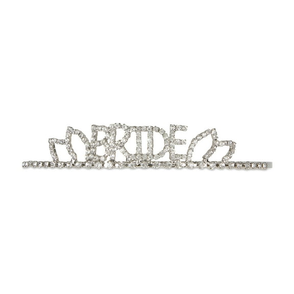 Allure Rhinestone Bride Tiara - Bride Tiara 1