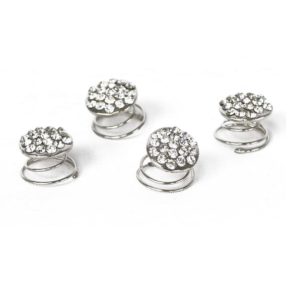 Allure Rhinestone Hair Screws