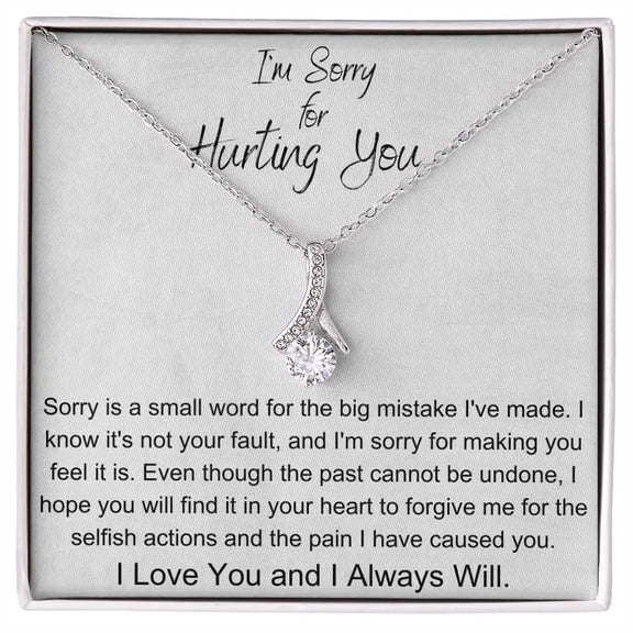 Alluring Beauty Necklace - I'm Sorry for Hurting You #15