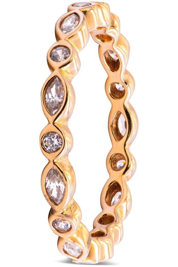 Alluring Brilliant Marquise, Clear CZ Ring sz 52 150183CZ-52