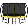 thumbnail image 1 of Allviate Trampoline 8FT 10FT 12FT 14FT 16FT, Recreational Trampolines with Enclosure Net and Ladder, Outdoor Anti-Rust Trampolines for Kids and Adults, 1 of 2