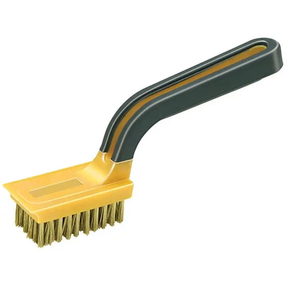 1-1/4" x 7" Allway Tools BB2 B-Series Wide Brass Stripper Brush, Soft Grip