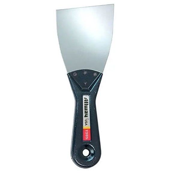 3" Allway Tools T30S T-Series Stiff Wall Scraper, All Steel