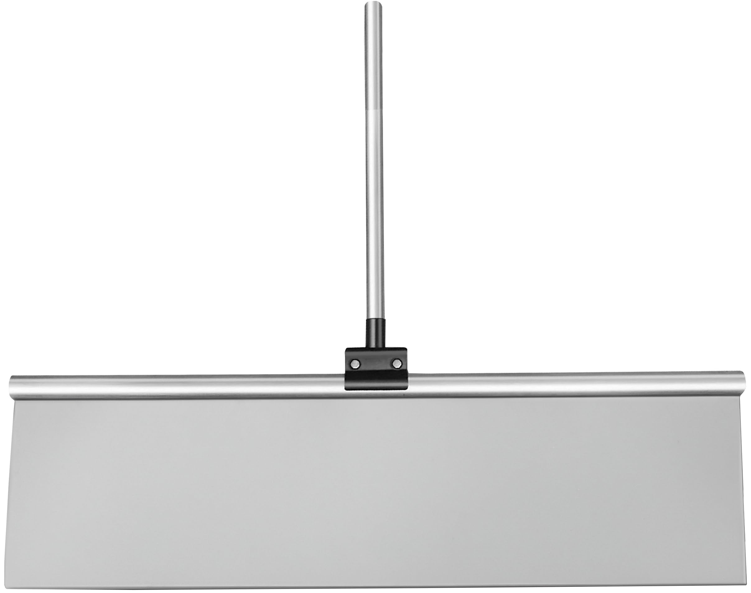 Allway 36 in. L x 9 in. W Aluminum Paint Spray Shield Gray