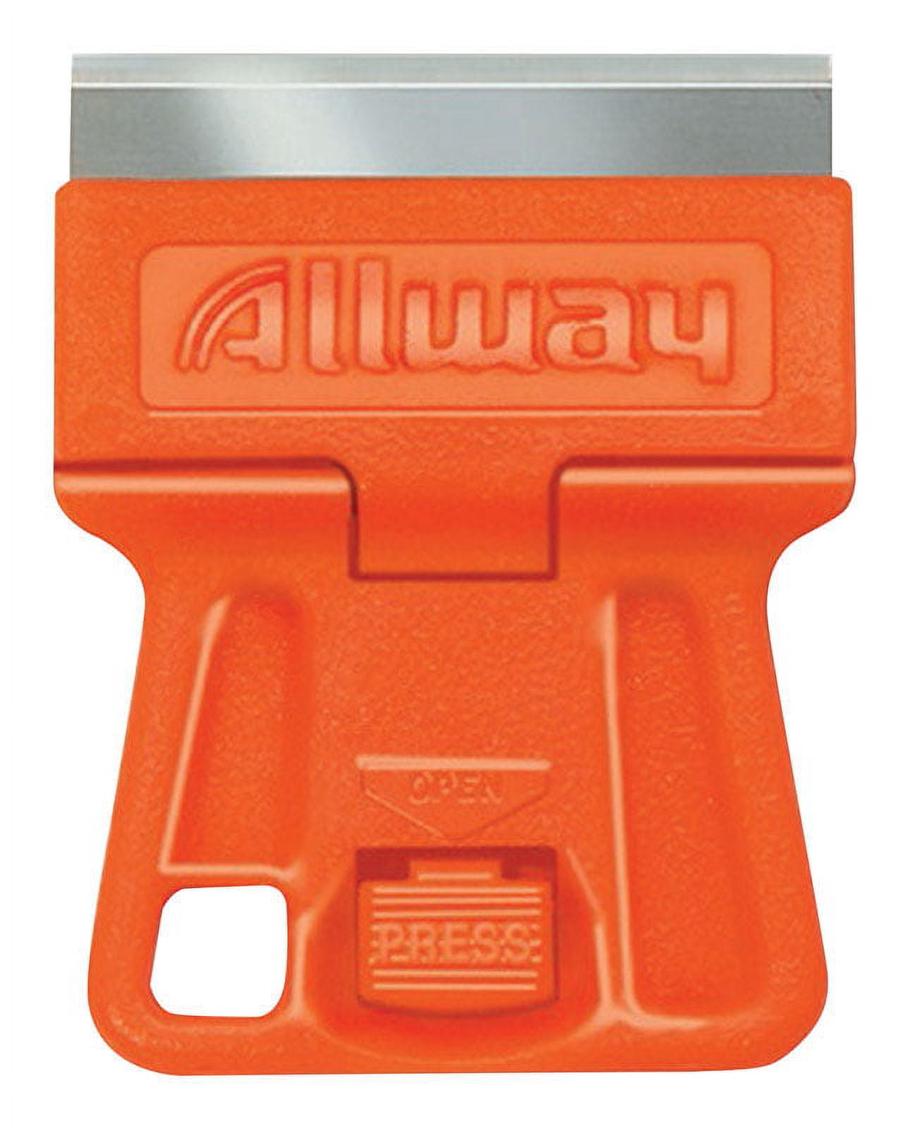 Allway 1-1/2 in. W Carbon Steel Single-Edge Glass Scraper - Walmart.com