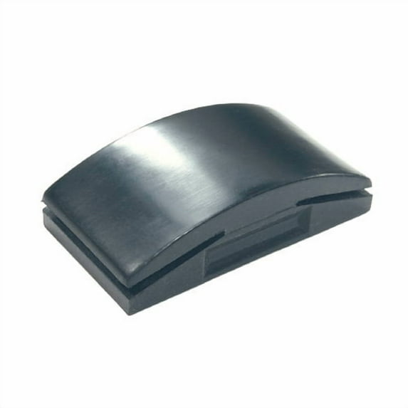 Allway Tools Rubber Sanding Block, Black, Curved Back