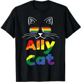 Ally Af Lgbt Shirt - Ally Cat Ally Af Lgbt Shirt - Ally Cat