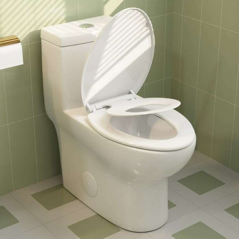 Ally 1-Piece 1.1/1.6 GPF Dual Flush Elongated ADA Comfort Height Toilet in Glossy White Seat Included Ally 1-Piece 1.1/1.6 GPF Dual Flush Elongated ADA Comfort Height Toilet in Glossy White Seat Included