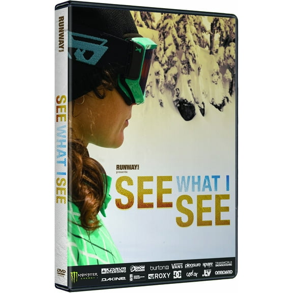 Ally Distribution Runway Films See What I See Snowboard DVD NEW
