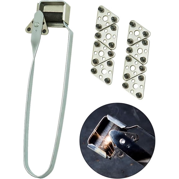 Ally Tools Triple Flint Striker with 9 Rotatable Flints - Long Lasting Perfect as a Welding Striker, Lighter, Torch Spark and