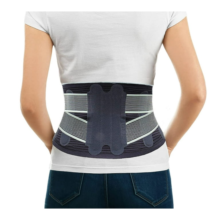 AllyFlex Sports Small Back Brace for Female Lower Back Pain - Breathable Lumbar  Support Belt for Women and Men Slim Fit Under Clothes to Improve Posture  (X-Small/ Small) 