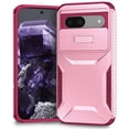 thumbnail image 1 of Allyechgroup Google Pixel 8a Case, Sliding Camera Lens Protective Heavy Duty Shockproof Anti-Scratch Bumper Protective Phone Case for Google Pixel 8a, Pink, 1 of 7
