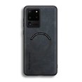 thumbnail image 1 of Allyetch Magnetic Back Case Cover for Samsung Galaxy S20 Ultra, Slim Fit Back Cover PU Leather TPU Bumper Anti-Scratch Compatible with Car Mount Shockproof Phone Case for Galaxy S20 Ultra, Black, 1 of 10