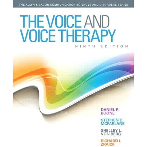 Pre-Owned Allyn & Bacon Communication Sciences and Disorders: Boone: Voice and Voice Therapy The_9 (Hardcover)