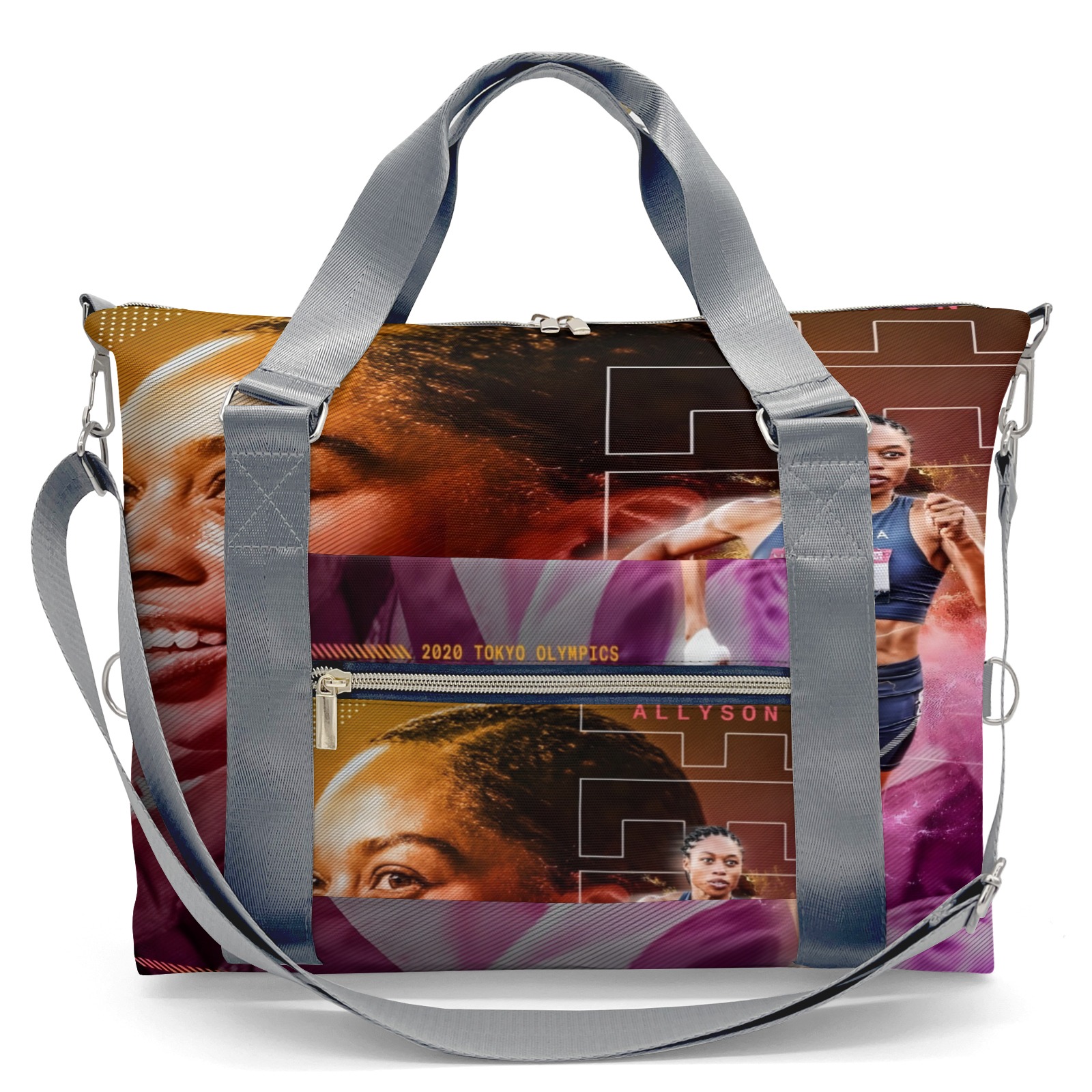 Allyson Felix Hand-held Shoulder Travel Bag.15