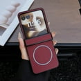 thumbnail image 1 of Allytecgroup Magnetic Case for Motorola Razr Ultra 2025, [Compatible with Magsafe] Slim Fit Shell Anti-Scratch Shockproof Protective Phone Case Cover for Motorola Razr Ultra 2025,Red, 1 of 7