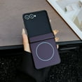 thumbnail image 1 of Allytecgroup Magnetic Case for Samsung Galaxy Z Flip 6/ Flip 7 FE, [Compatible with Magsafe] Slim Fit Shell Anti-Scratch Shockproof Protective Phone Cover for Samsung Galaxy Z Flip 6/ 7FE, Purple, 1 of 7