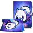 thumbnail image 1 of Allytech 10.5 Inch Tablet Case for Samsung Galaxy Tab S5e 10.5 Cover 2019 T720 T725 T727 Case, Panda Smart Waterproof Slim Sleeve with Pencil Holder/Card Slot Kickstand Auto Sleep/Wake Cover,Panda, 1 of 8