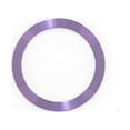 thumbnail image 1 of Allytech 1Pcs Magnetic Phone Ring Holder for MagSafe, Universal Metal Rings Sticker Compatible for Magsafe Magnetic iPhone 14/13/12 Mini Pro Max,for Galaxy S23/S22/S21 Ultra and Phone Case - Purple, 1 of 6