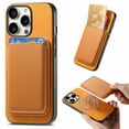 thumbnail image 1 of Allytech 2 in 1 Detachable Wallet Case for iPhone 15 Pro Max, [Thin & Light] [Compatible with MagSafe] Luxury PU Leather Card Holder Soft Bumper Shockproof Anti-Scratch Magnetic Case, Yellow, 1 of 11